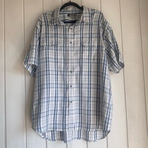 Rusty 2000’s Plaid Button Up Tee